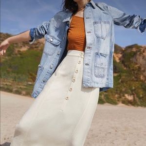 Christy Dawn for Madewell Maxi Skirt SZ Small